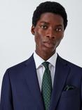 John Lewis Silk Diamond Pocket Square, Green/Multi