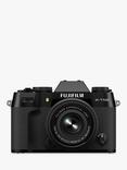 Fujifilm X-T50 Compact System Camera with XC 15-45mm Lens, 6K/4K Ultra HD, 40.2MP, Bluetooth, OLED EVF, 3” LCD Tilting Touch Screen