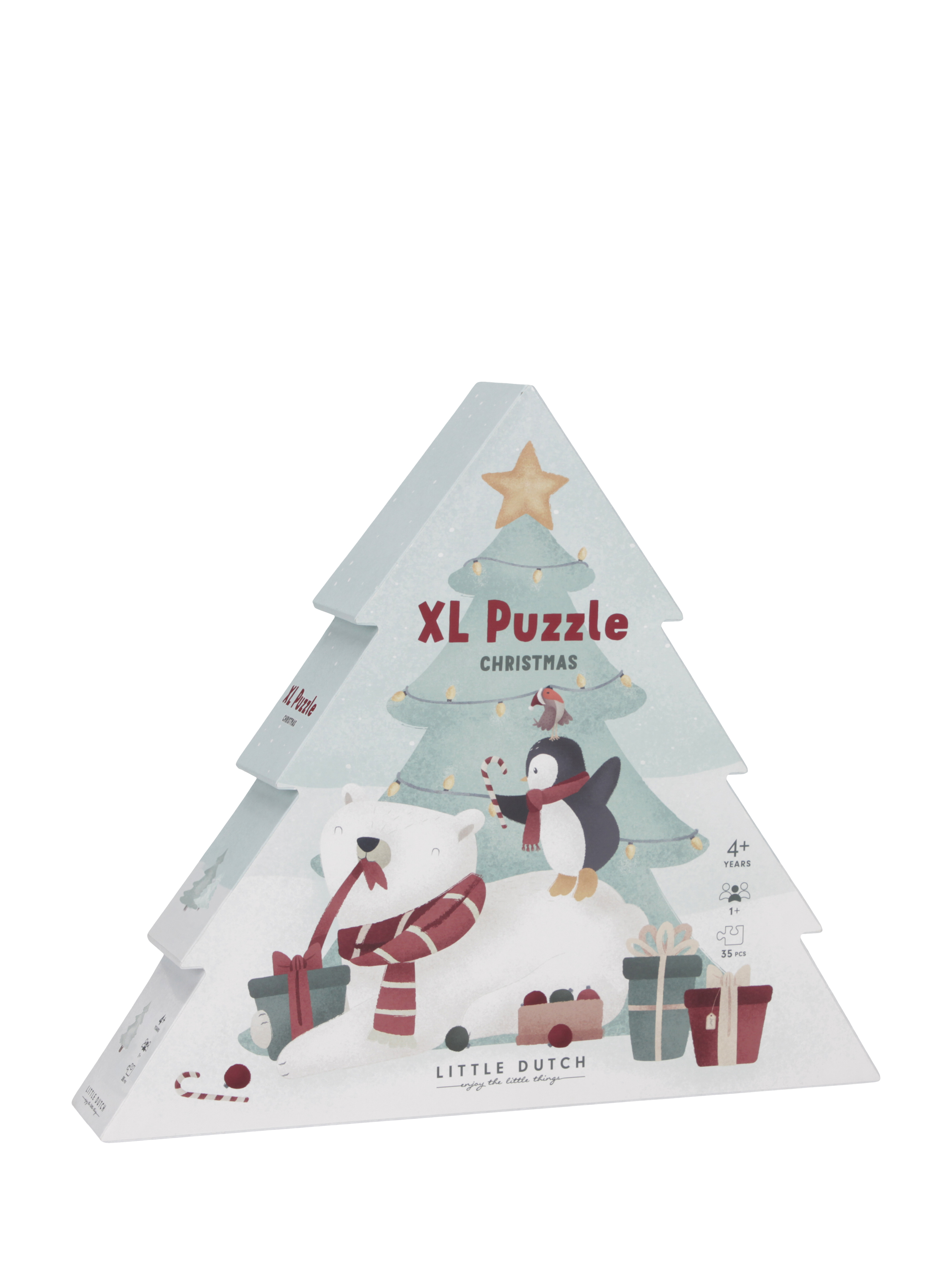 Little Dutch Christmas Wooden Jigsaw Puzzle, XL