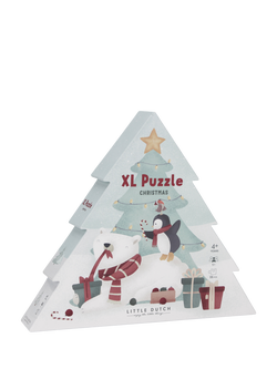 Little Dutch Christmas Wooden Jigsaw Puzzle, XL, Multi