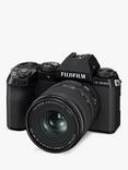 Fujifilm X-S20 Compact System Camera with XF 16-50mm Lens, 6K/4K Ultra HD, 26.1MP, Wi-Fi, Bluetooth, OLED EVF, 3” Vari-angle LCD Touch Screen, Black