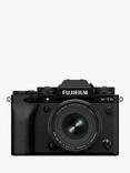 Fujifilm X-T5 Compact System Camera with XF 16-50mm Lens, 6K/4K Ultra HD, 40.2MP, Wi-Fi, Bluetooth, OLED EVF, 3” Vari-angle LCD Touch Screen, Black