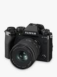 Fujifilm X-T5 Compact System Camera with XF 16-50mm Lens, 6K/4K Ultra HD, 40.2MP, Wi-Fi, Bluetooth, OLED EVF, 3” Vari-angle LCD Touch Screen, Black