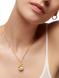 Monica Vinader Capri Gold Vermeil Teardrop Pendant Charm