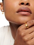 Monica Vinader Capri Stacking Ring, Gold
