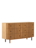 west elm Ellington 6 Drawer Chest of Drawers, Oak Veneer