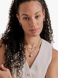 Emma Holland Triangle Hoop Clip-On Earrings, Gold