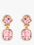 Emma Holland Rose Crystal Drop Clip-On Earrings, Gold