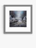 John Lewis Adam Barsby 'Corner Kicks' Framed Print & Mount, 43.5 x 43.5cm, Grey/Multi
