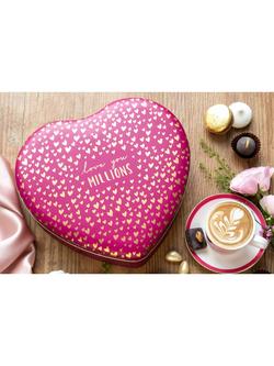 Sara Miller Little Gestures 'Love You Millions' Large Heart Tin Caddy, 4.8L, Pink - view 2, 