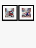 John Lewis Adam Barsby 'Pride of Great Britain' Framed Print & Mount, Set of 2, 33.5 x 33.5cm, Multi