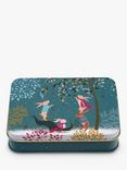 Sara Miller Woodland Tales Christmas Small Rectangular Tin, 740ml