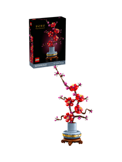 LEGO Botanicals Plum Blossom Flower Set for Adults 10369, Multi