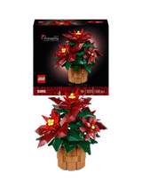 LEGO Icons 10370 Poinsettia Flower Decor Building Set