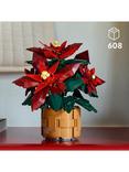 LEGO Botanicals Poinsettia Plant Set for Adults 10370