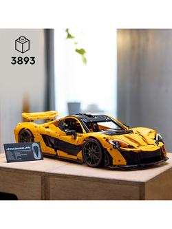LEGO Technic McLaren P1 Model Car Set for Adults 42172 - view 2, Multi