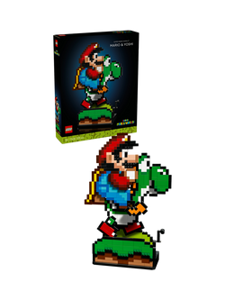 LEGO Super Mario World: Mario & Yoshi Set for Adults 71438, Multi