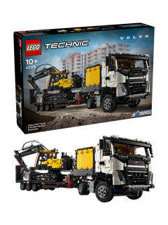 LEGO Technic 42175 Volvo FMX Truck & EC230 Electric Excavator  Construction Set