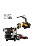 LEGO Technic 42175 Volvo FMX Truck & EC230 Electric Excavator  Construction Set