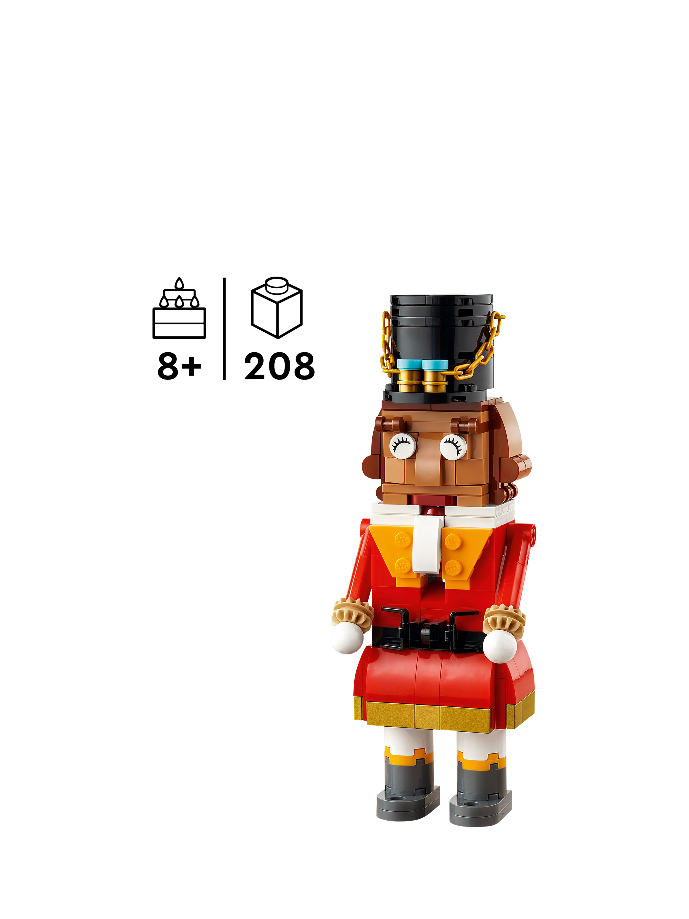 Lego nutcracker ornament sale