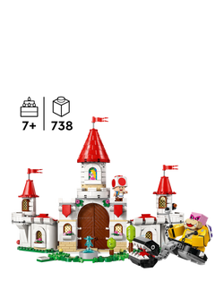 LEGO Super Mario 71435 Battle with Roy at Peach's Castle - view 2, Multi