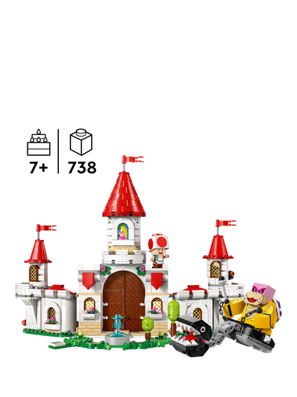 LEGO Super Mario 71435 Battle with Roy at Peach's Castle - view 2, Multi