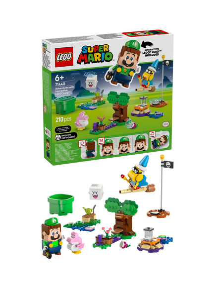 LEGO Super Mario 71440 Adventures with Interactive Luigi, Multi