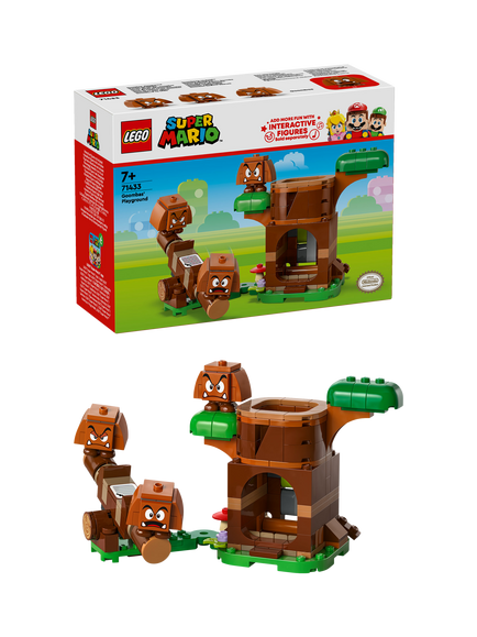 LEGO Super Mario Goombas’ Playground Building Toy Set 71433, Multi