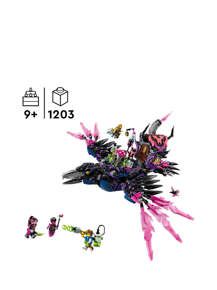 LEGO DREAMZzz The Never Witch's Midnight Raven - view 2, Multi