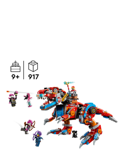 LEGO DREAMZzz Cooper’s Robot Dinosaur C-Rex Toy Set 71484 - view 2, Multi