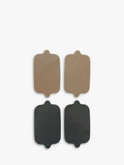 NoStik Reusable Air Fryer Outer Basket Liners, Pack of 4, 