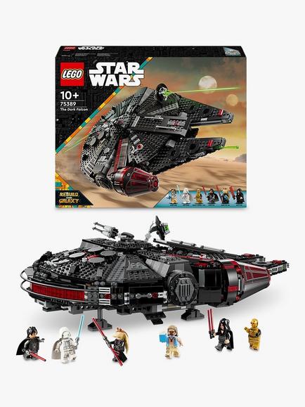 LEGO Star Wars 75389 The Dark Falcon Building Toy, Multi