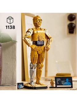 LEGO Star Wars C-3PO Character, Figure Set for Adults 75398 - view 2, Multi