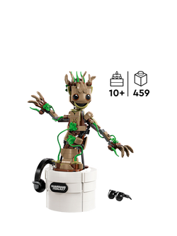 LEGO Marvel Dancing Groot Guardians of the Galaxy Set 76297 - view 2, Multi
