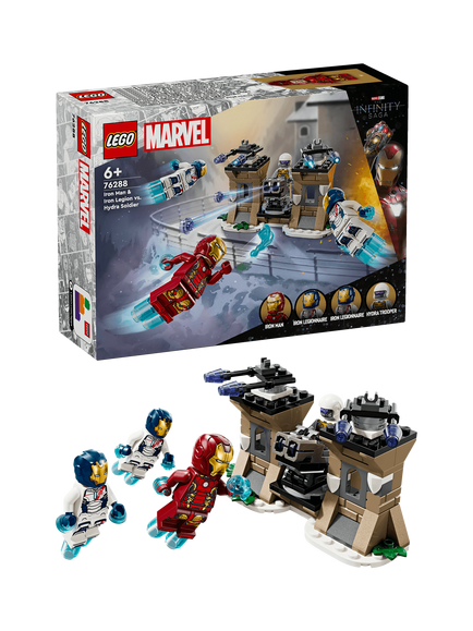 LEGO Marvel Iron Man & Iron Legion vs. Hydra Soldier 76288, Multi