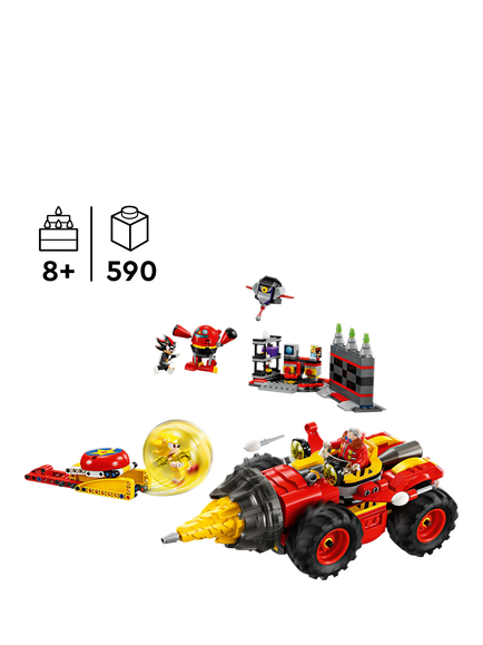 LEGO Sonic the Hedgehog Super Sonic vs. Egg Drillster 76999 - view 2, Multi