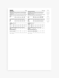 Simplicity Unisex Cargo Pants Sewing Pattern, S9959 - view 2, Multi