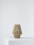 John Lewis Mini Rope Table Lamp, Natural