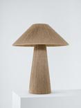 John Lewis Jute Rope Table Lamp, Natural