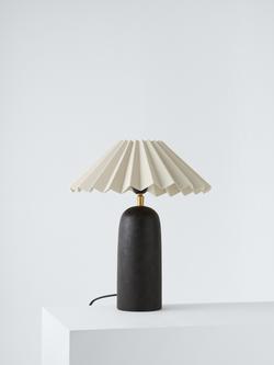 John Lewis Terracotta Table Lamp - view 2, Black