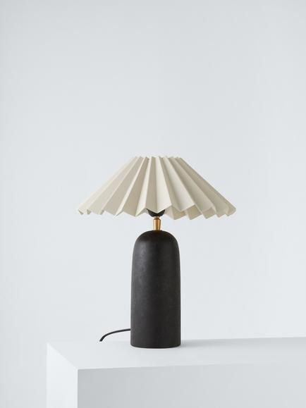 John Lewis Terracotta Table Lamp - view 2, Black