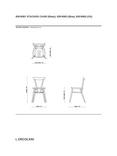 Ercol Stacking Chair, Blue