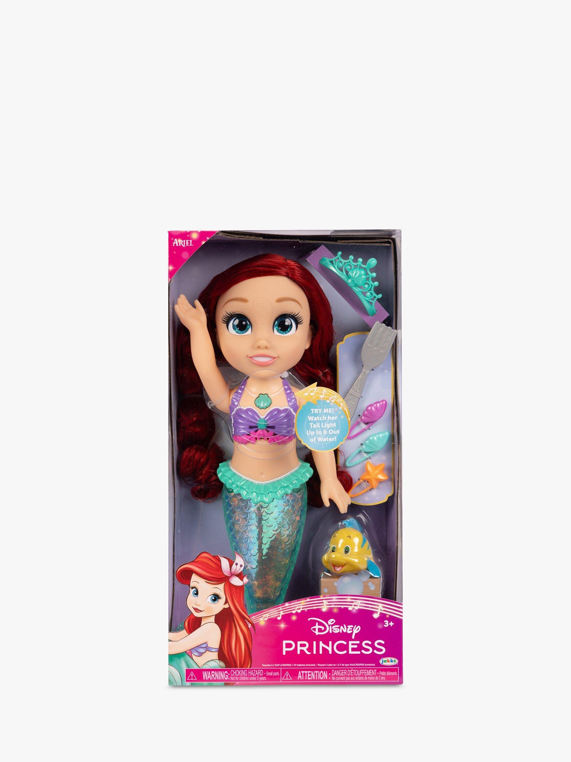 Disney Princess My Singing Friend Ariel and Flounder Doll