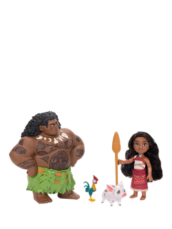 Disney Moana 2 Moana & Maui Voyager Petite Doll Gift Set, Multi