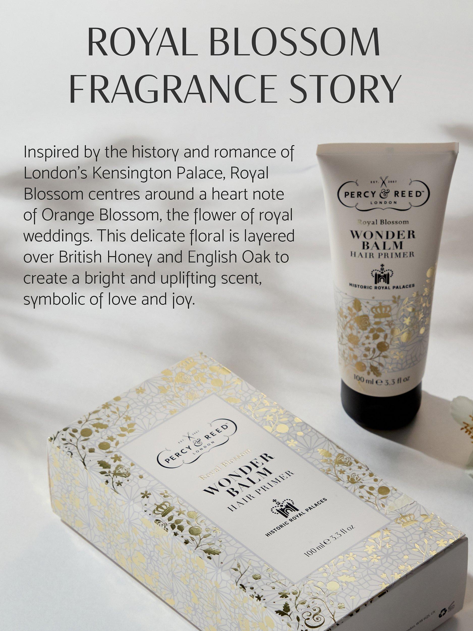 Product image 5 of 8, which shows Percy & Reed Royal Blossom Wonder Balm Hair Primer, 100ml