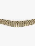 Vintage Fine Jewellery Pre-Loved 9ct Yellow Gold Graduated Fringe Collar Necklace, Dated Birmingham 1969