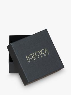 Eclectica Pre-Loved Attwood & Sawyer Enamel Swarovski Crystal Dolphin Brooch, Dated Circa 1980s - view 2, Blue