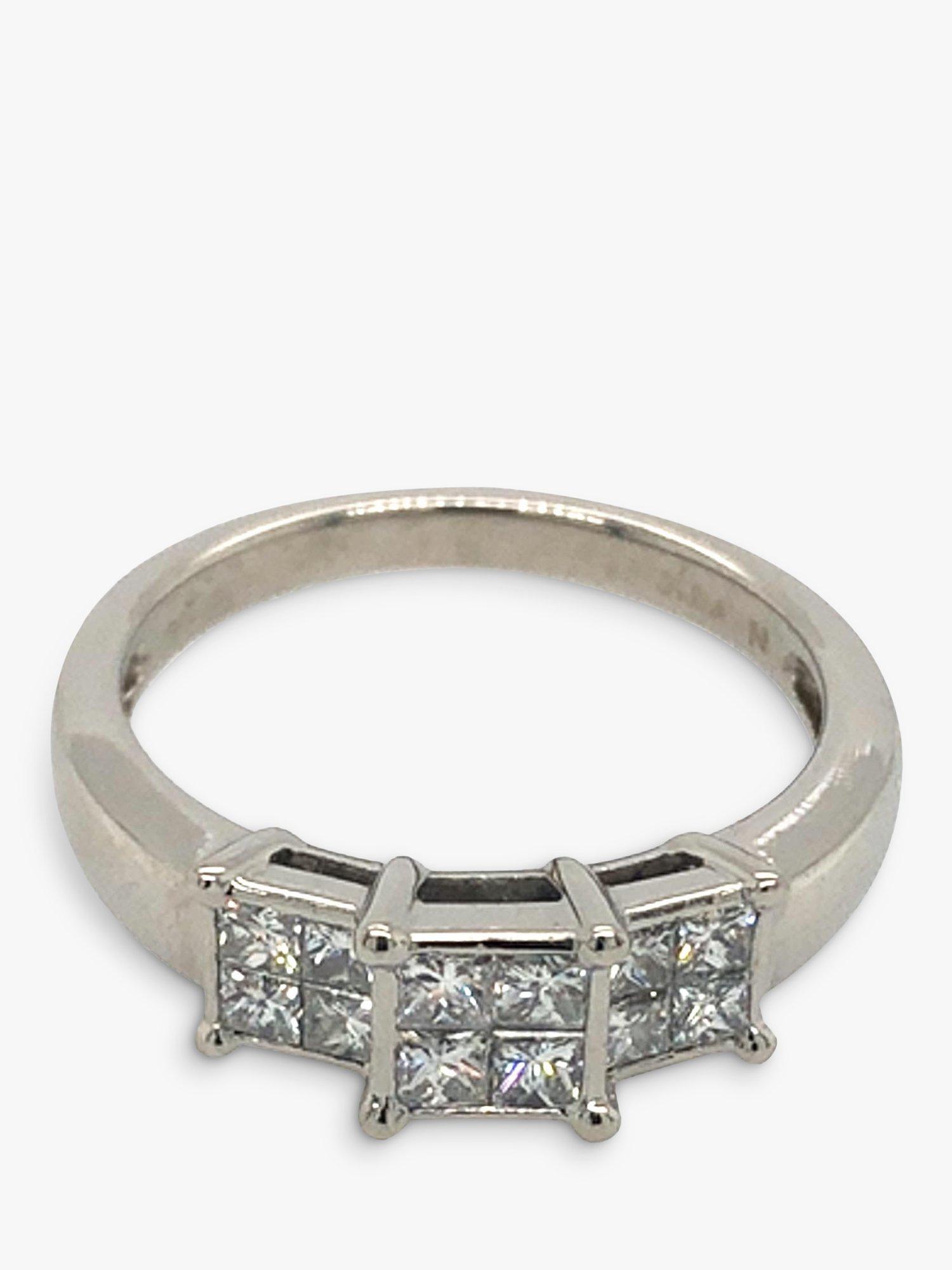 Vintage Fine Jewellery Pre-Loved Platinum and Diamond Ring