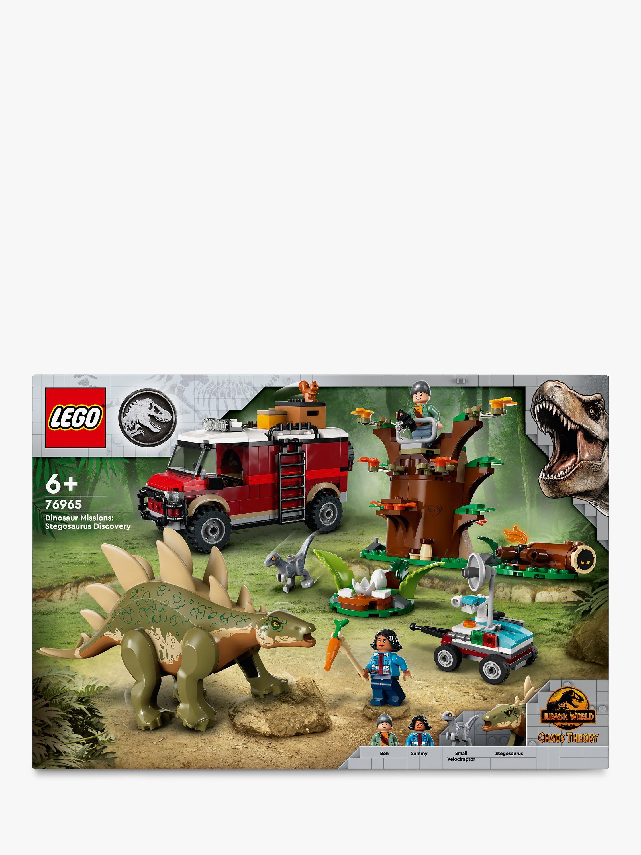 LEGO Jurassic World 76965 Dinosaur Missions Stegosaurus Discovery