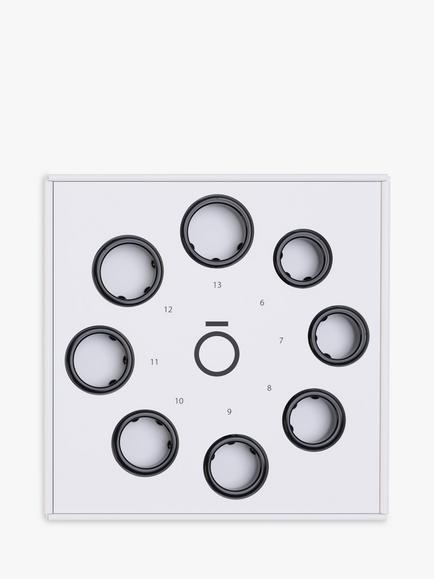 Oura Ring Gen3 Sizing Kit, Black